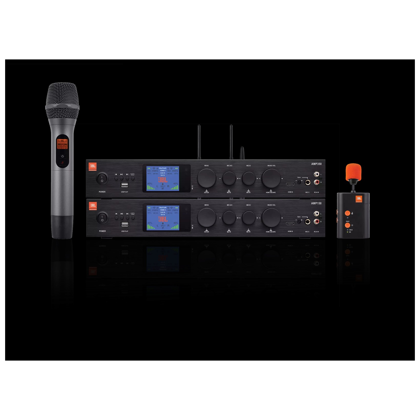 JBL AMP150_不含话筒（需另配）